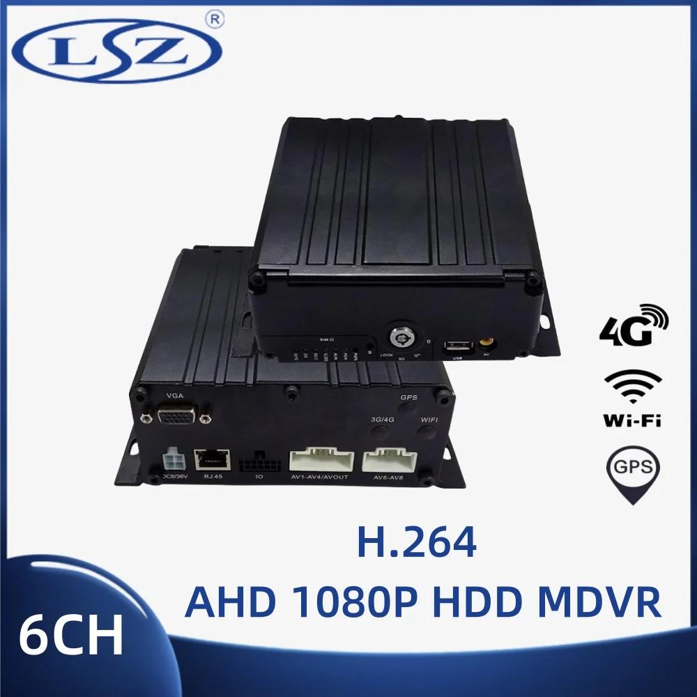 ڵ     , H.264 6CH HDD MDVR, 4G GPS 